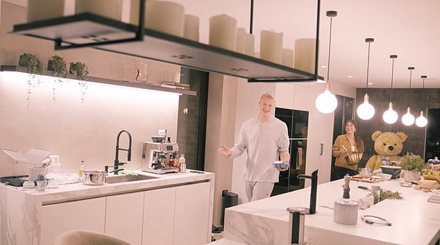 Erling Haaland has given fans a glimpse inside his multi-million-pound Cheshire mansion