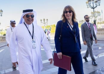 Rachel Reeves is currently visiting Saudi Arabia as she attempts to push through a trade deal with countries in the Gulf Co-operation Council