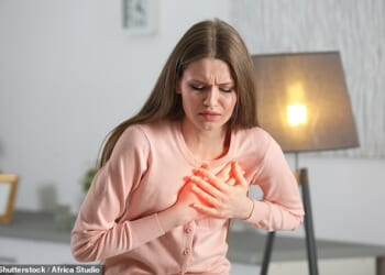 One of the most common causes of palpitations is anxiety, explains DR ELLIE CANNON, as the heart races when we are nervous or frightened