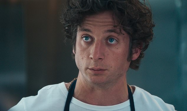 He is most famous for his role as Carmy Berzatto (seen) on award-winning TV series The Bear, a role that is fraught with rage, trauma and self-loathing, which garnered him global fame and three consecutive Golden Globes