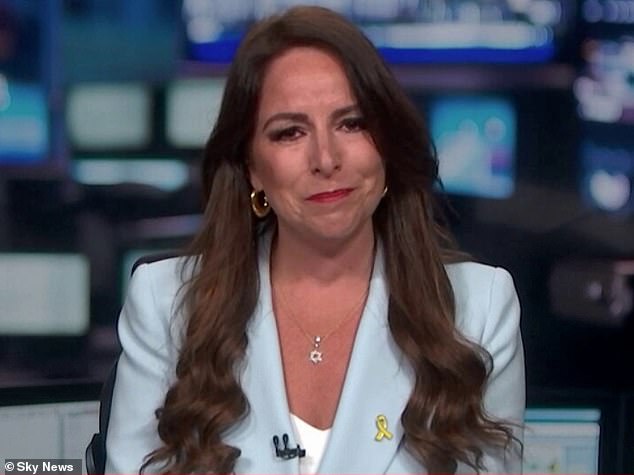 Markson (pictured) choked back tears while commenting on the joy the release would bring to Israelis and the global Jewish community