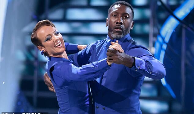 Strictly Come Dancing and ex-football star Jimmy Floyd Hasselbaink (right) escaped a life of crime as a teenager to make it on the biggest stage