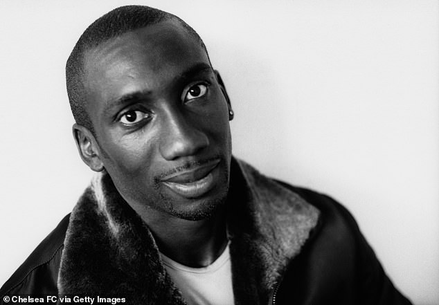 Hasselbaink, pictured during his time at Chelsea in 2000, has spoken candidly about getting into trouble when growing up in the Netherlands
