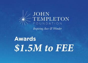 John Templeton Foundation Awards FEE $1.5M to Build the New Liberty Pipeline