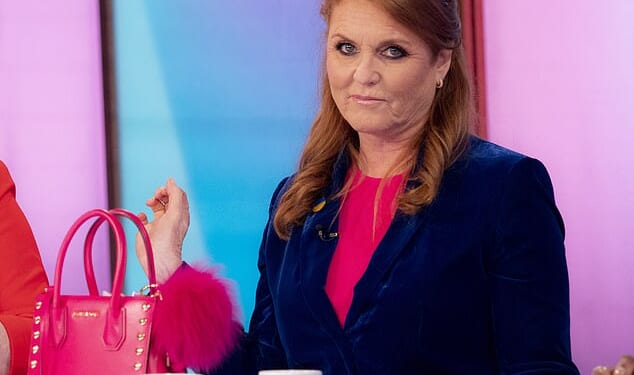 Sarah Ferguson (pictured here on Loose Women), once hailed a ¿saviour¿ of ITV ¿s daytime schedule, has been dumped by the broadcaster