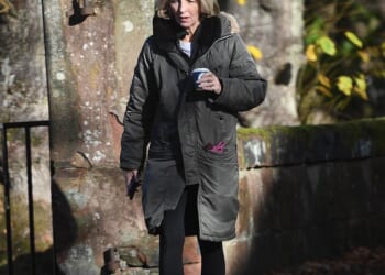 Under siege Loose Women host Kaye Adams has revealed she can't sleep after experiencing 'the s****iest weeks ever', amid a probe into her conduct (pictured last week)
