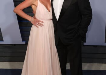 Kelsey Grammer just revealed he recently welcomed his eighth child, son Christopher, with fourth wife Kayte Walsh (seen in 2018)