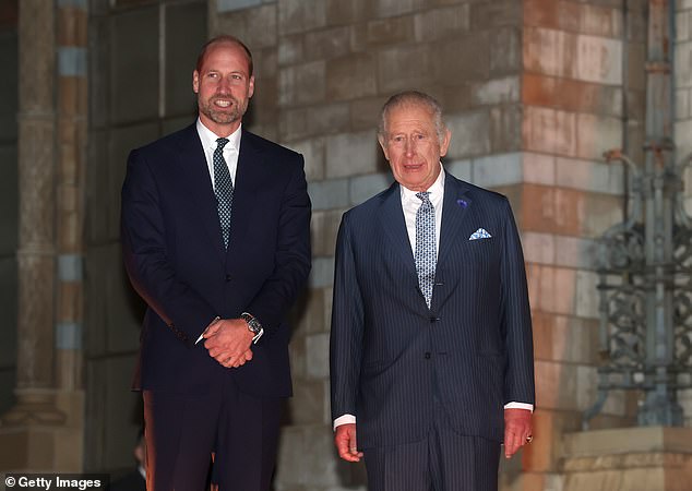 Pictured: The King and Prince of Wales are tonight undertaking a rare joint public engagement, brought together by their shared passion for the environment