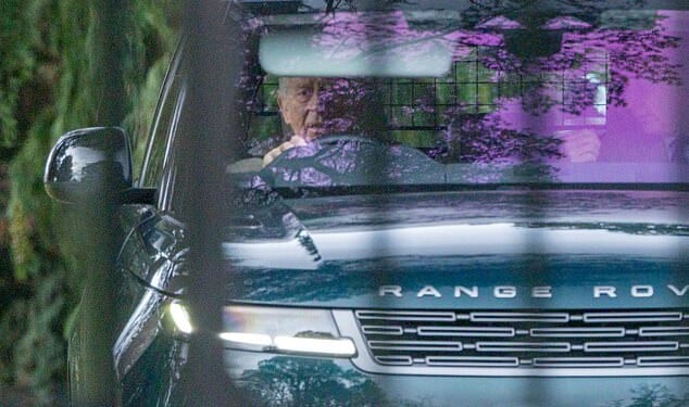 King Charles has been seen for the first time since effectively banishing his brother from royal life on Thursday night