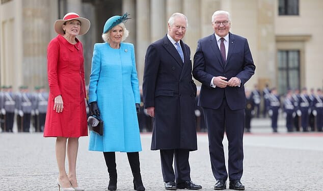 Charles and Camilla met with President Steinmeier and the German First Lady in Berlin in 2023