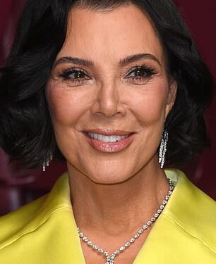 Kris Jenner without filter this week in Paris