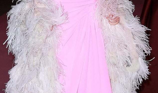 Pretty in pink, Lady Kitty Spencer (pictured) brought glamour to the British Museum last night as she made a rare public appearance in London