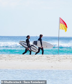 Lauren detailed losing her husband suddenly after his 'heart stopped' while out surfing on a Queensland beach