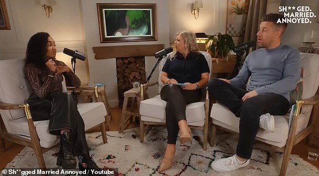 Speaking on the podcast, Leigh-Anne explained: 'Even now with my husband living abroad¿ we probably see each other, maybe if we are lucky, three days in a month. It's so s**t'