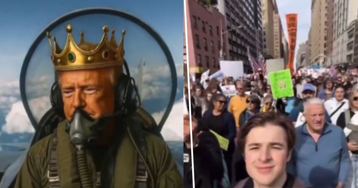 Left-wing social media influencer Harry Sisson complained that President Donald Trump posted a satirical video involving him in October 2025. (@RapidResponse)