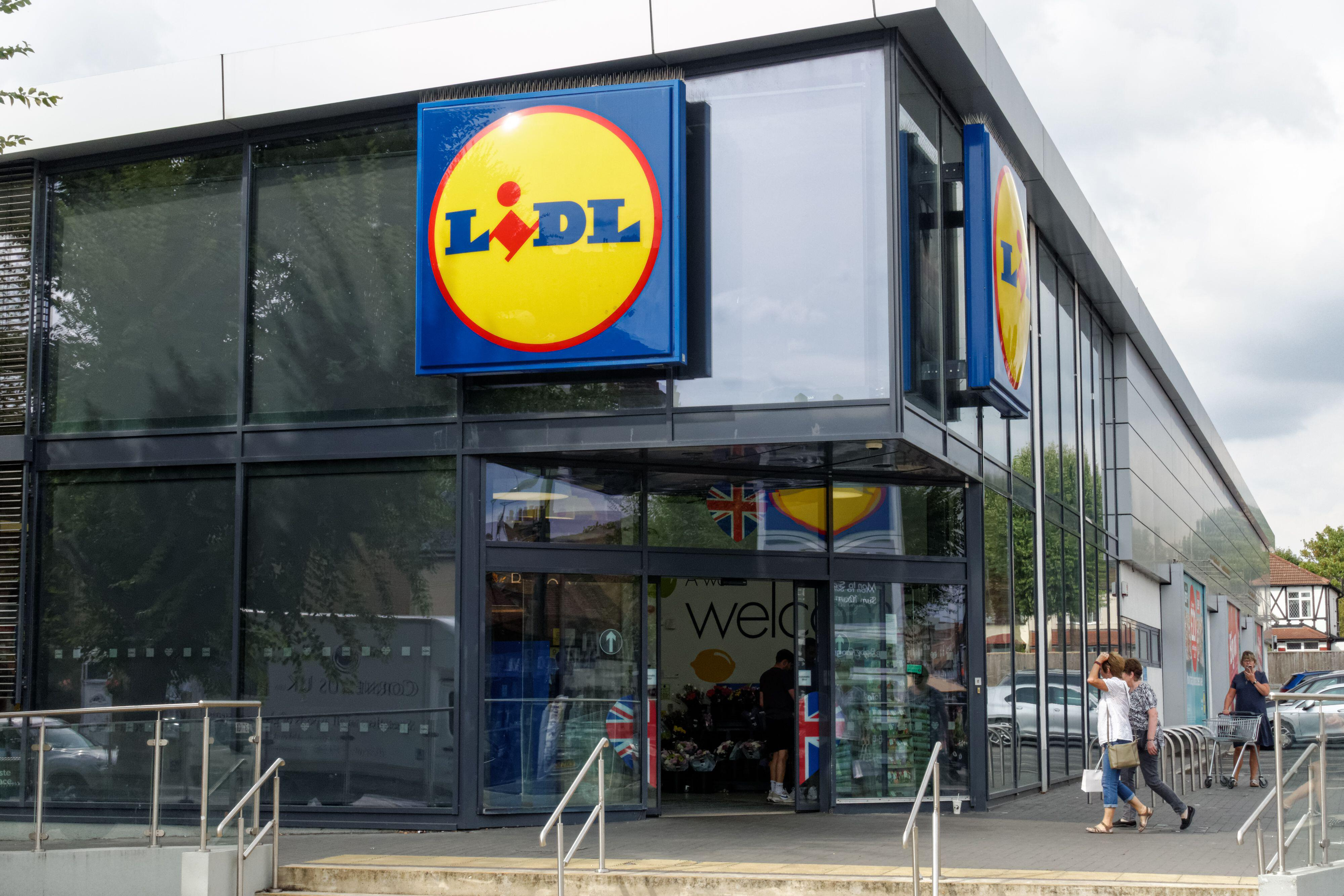 Lidl store in London, England