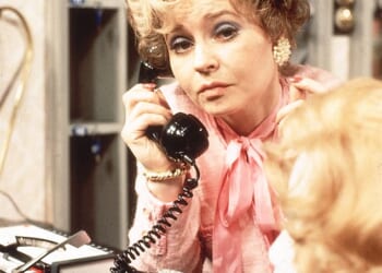 Prunella Scales potraying Sybil Fawlty on the hit British comedy show Fawlty Towers