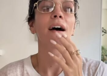 Lily Allen has revealed she flew ail the way to Japan in a 'meticulously planned' plot just to 'hook up' with a famous person