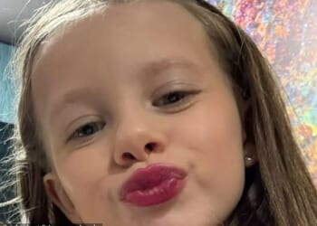 Olivia Grace Edwards (pictured) tragically died after 'taking unwell' the day before her ninth birthday