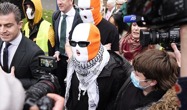 Liam Óg Ó hAnnaidh, who performs under the stage name Mo Chara, was accused of displaying a flag in support of the terrorist group Hezbollah at a gig in November last year