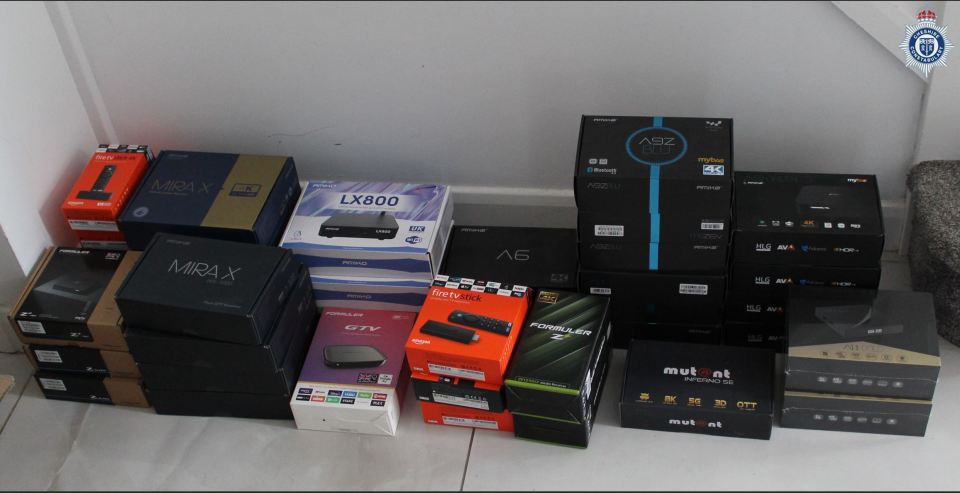 a stack of boxes with one that says mirax on it