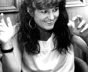 Keira Knightley hails from a family of creatives as the daughter of playwright and screenwriter Sharman MacDonald (pictured in her first play When I Was A Girl I Used To Scream And Shout in 1987 )