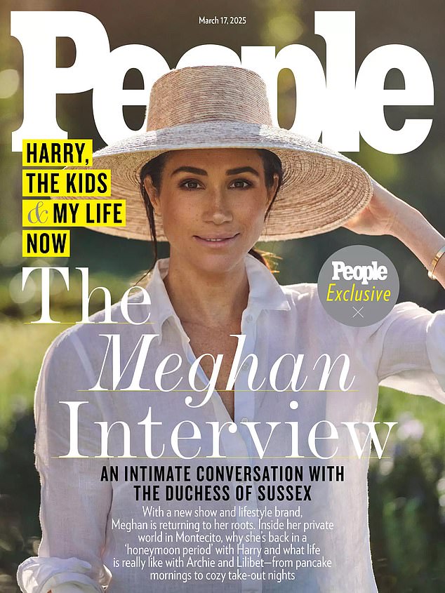 Meghan spoke about life in Montecito in a front-cover story with People magazine