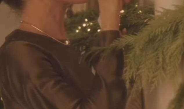 Meghan Markle (pictured) has revealed her first ever Christmas collection with As Ever - including a $64 candle paying tribute to her wedding to Prince Harry