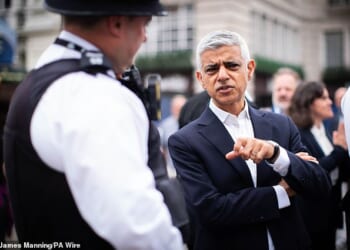 Sadiq Khan (pictured) has been accused of helping 'cover up' abuse by London grooming gangs
