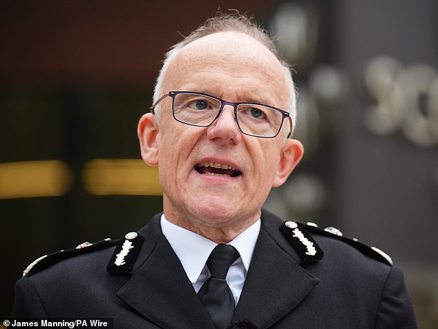 Metropolitan Police Commissioner Sir Mark Rowley said his force is 'committed' to safeguarding victims and 'bringing those responsible to justice'