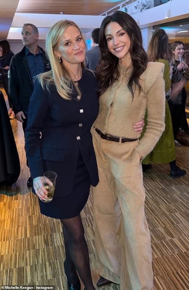 Michelle Keegan, 38, is on the road to hit the big time as she 'plans to scoop the lead role' in Reese Witherspoon and Harlan Coben's new crime thriller, Gone Before Goodbye