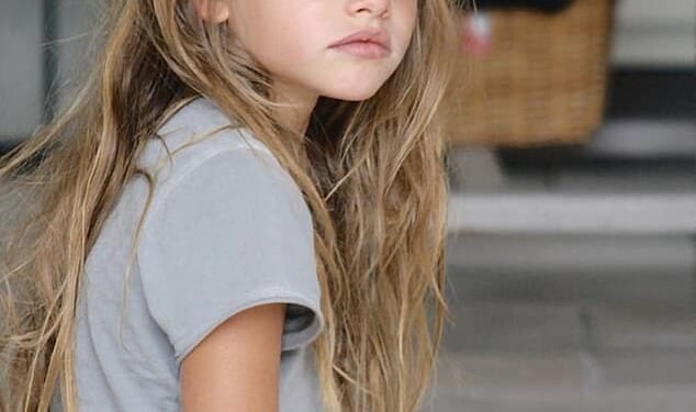 Former child model Thylane Blondeau (pictured), dubbed the 'most beautiful in the world' when she was six, is now all grown up
