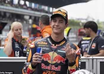 World champion rider Jose Antonio Rueda was airlifted to hospital along with Noah Dettwiler after a horrific crash in Malaysia this morning