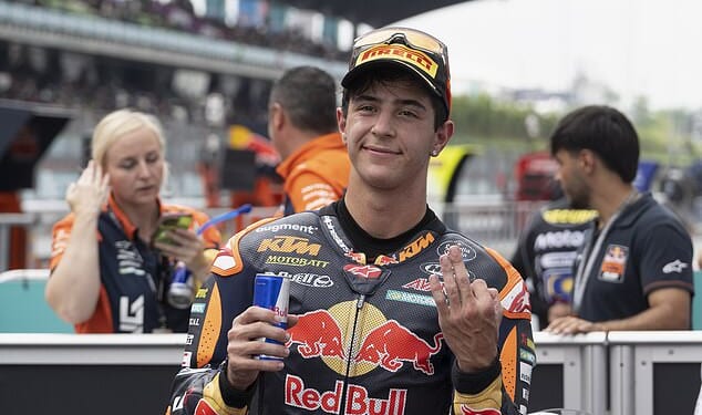 World champion rider Jose Antonio Rueda was airlifted to hospital along with Noah Dettwiler after a horrific crash in Malaysia this morning