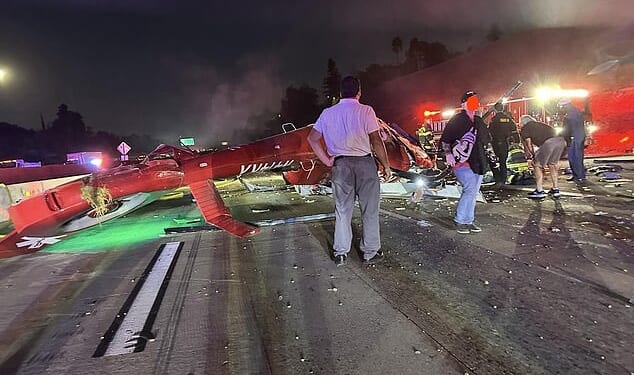 Authorities are still probing the incident (pictured) and said there are several injured victims. At least three people have sustained critical injuries