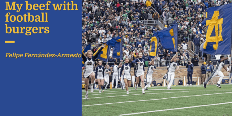 My beef with football burgers | Felipe Fernández-Armesto