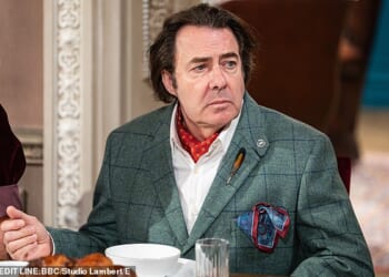 Jonathan Ross was voted off The Celebrity Traitors this week after being unmasked