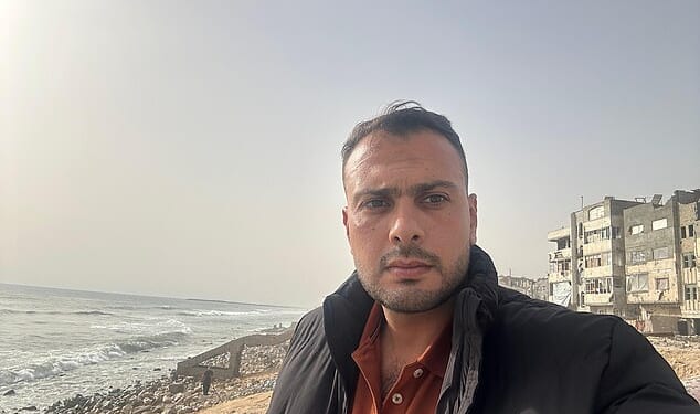 Moumen al-Natour is a Gazan lawyer and co-founder of the anti-Hamas protest movement 'We Want to Live'