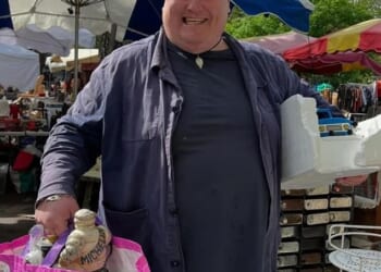 Adrian Higham, 58, has spoken out about his neighbour row which saw him get arrested, spend seven hours in a police cell and be handed an interim restraining order.