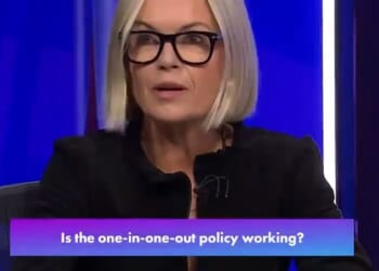 Mariella Frostrup, a veteran broadcaster and acclaimed campaigning journalist, on BBC's Question Time