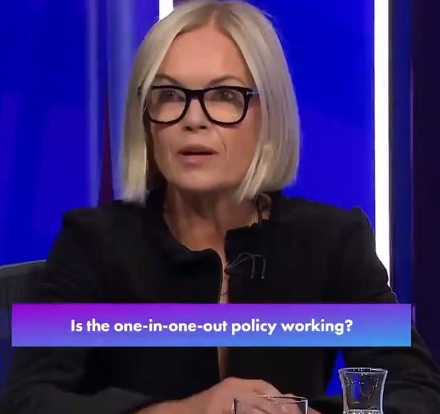 Mariella Frostrup, a veteran broadcaster and acclaimed campaigning journalist, on BBC's Question Time