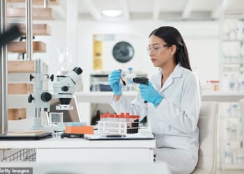 Scientists say they are developing the new method, which is still in the earliest stages (stock photo)