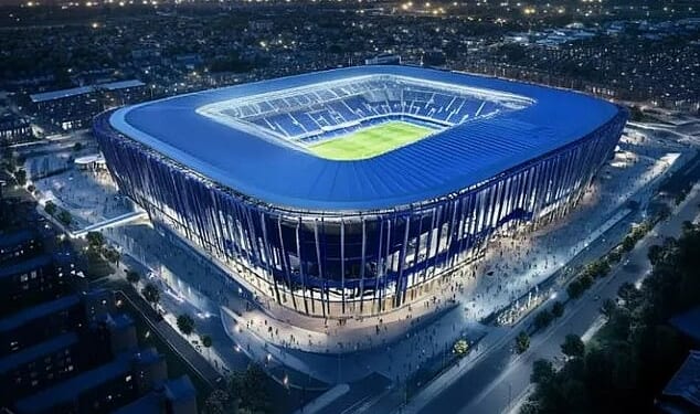 Only insiders have seen the plans so far for the proposed new stadium - despite the emergence of mock-up images online
