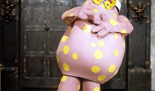 Nineties BBC TV icon Mr Blobby is reportedly 'set to return to screen after 25 years as the known prankster makes a comeback (pictured in 1993)
