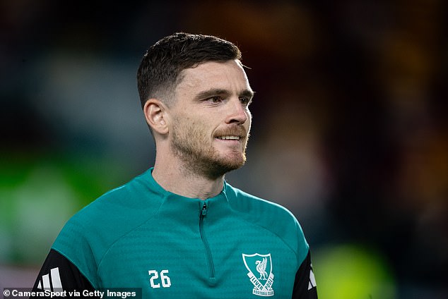 Andy Robertson has given a brutally candid review of Liverpool's performance at Brentford