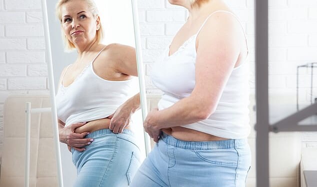 The link between body fat and cancer is location-specific. Dangerous deep visceral and organ fat (which are not visible) raised the risk for several cancers, while subcutaneous and lower-body fat (which are visible) showed a complex, sometimes protective, relationship with cancer risk (stock)