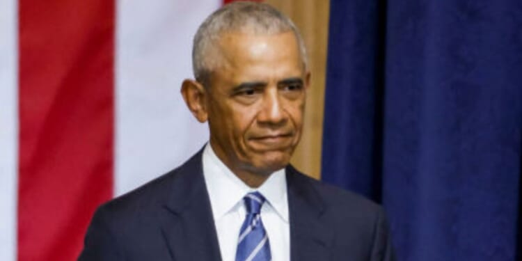 Former President Barack Obama is seen in a January photo.