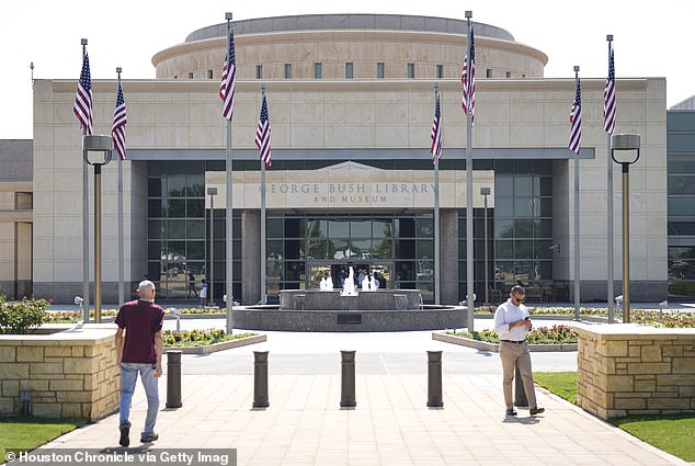George H W Bush's library in College Station, Texas, is a slightly more traditional style