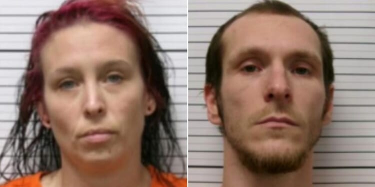 Alyssa Smith, left, was sentenced to three years in prison for child endangerment in the death of her 6-month-old son, who was killed by her boyfriend's pit bull. Blake Bates, the dog owner, who is listed by some sources as the baby's father, has also pleaded guilty to involuntary manslaughter in the case.
