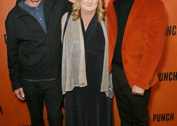 (L to R) David Hodgkinson, Joan Scourfield and Jacob Dunne. David and Joan have taken the incredible step of befriending their son's killer